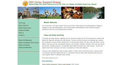 Desktop Screenshot of cnyceliacs.org